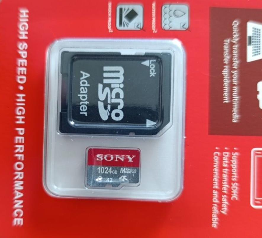 Карта памяти Sony micro SD 1tb Киев - изображение 1