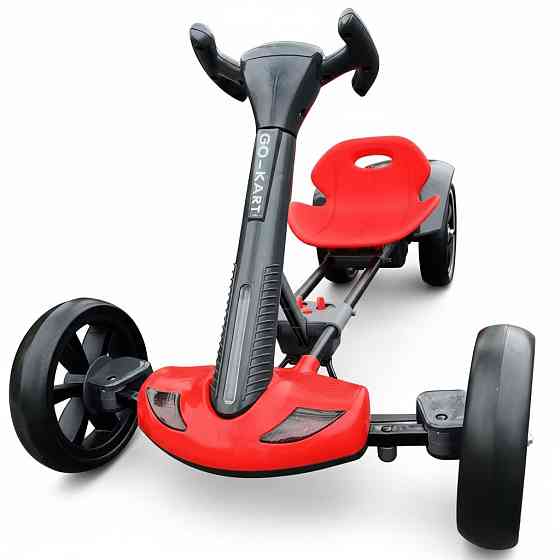 Электрокарт детский 6км/час, до 50кг, 86х54х48.5см, HL-B6, Красный / Электрический карт складной / Детский электромобиль Киев