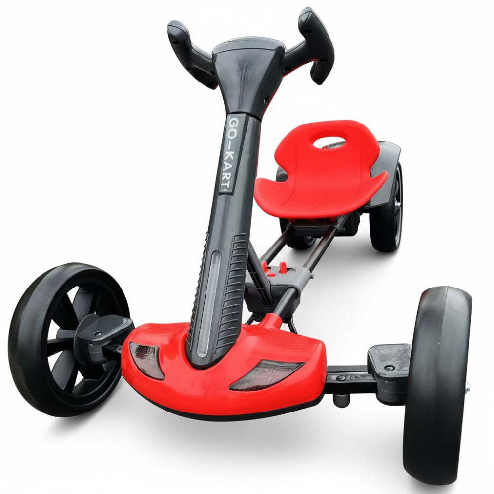 Электрокарт детский 6км/час, до 50кг, 86х54х48.5см, HL-B6, Красный / Электрический карт складной / Детский электромобиль Киев - изображение 3