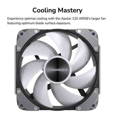 Кулер до корпусу Cougar Apolar 120 ARGB Вінниця