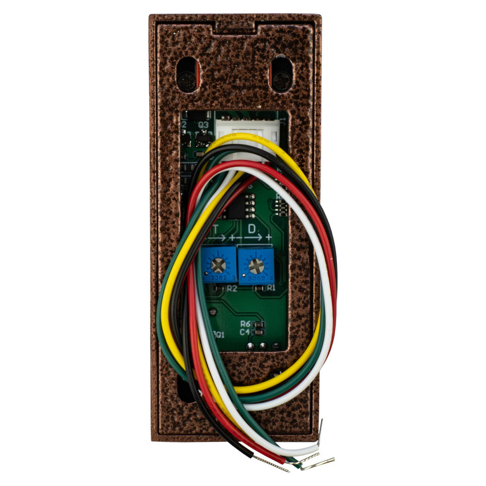 Кнопка выхода бесконтактная металлическая накладная SEVEN K-7496ND bronze Киев - изображение 6