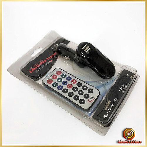 FM модулятор трансмітер CM i9 для авто ФМ модулятор з USB зарядкою і пультом Київ - фото 1