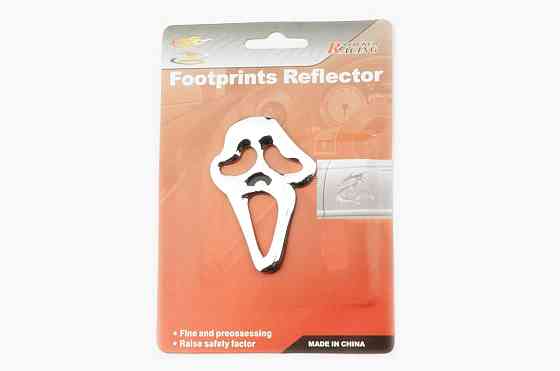 Наклейка   шильдик   SCARY MOVIE   (хром)   (#4720A) Мукачево