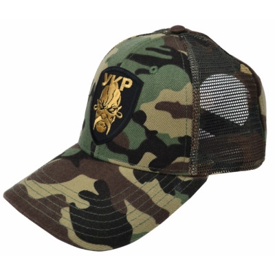 Кепка coFEE Army mesh "УКР" зелений камуфляжний (SH4038-55 CO/31399) Вінниця - фото 1