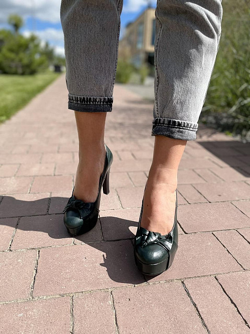 Stepter Туфлі жіночі Stepter темно-зелені натуральна шкіра 38р. (4290) Коломия - фото 10