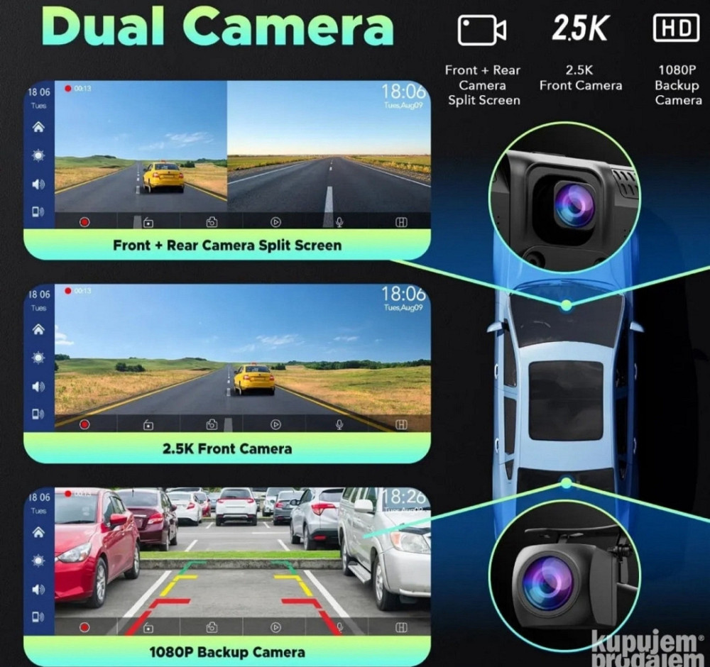 Відеореєстратор на дві камери. Київ - фото 6