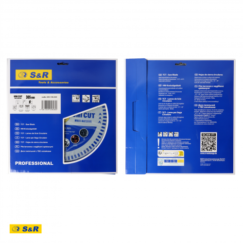 Диск пиляльний універсальний S&R UniCut Meister FWF 305х30х3,2 мм Одеса - фото 2