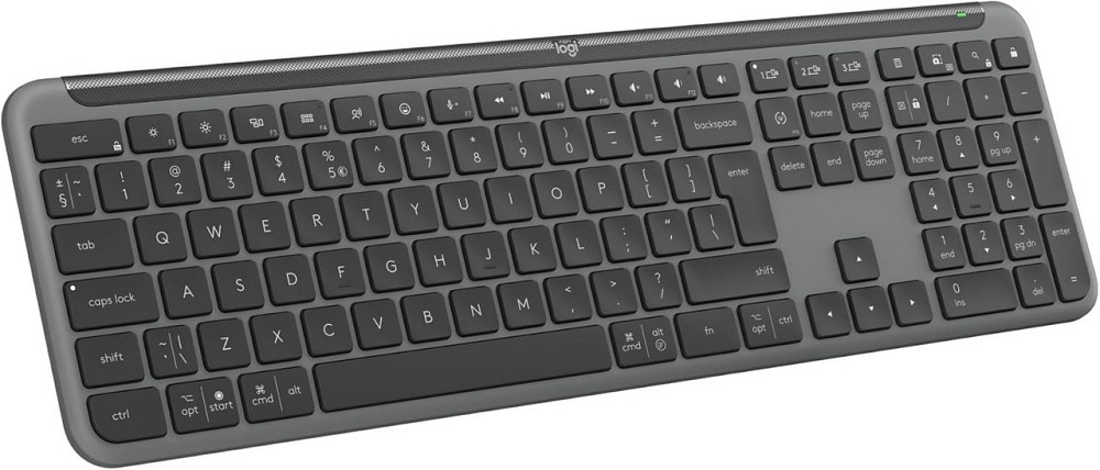 Клавіатура бездротова Logitech Signature Slim K950 US Graphite USB (920-012465) ( Сірий ) Харьков - изображение 4