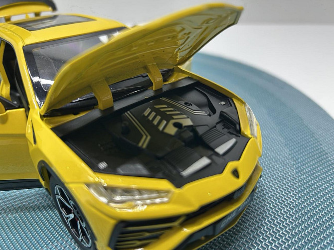 Машинка металева TK Union Lamborghini Urus інерційна відчиняються двері капот багажник 1:24 Жовта (GT - 06441) Чернігів - фото 5