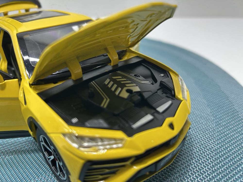 Машинка металева TK Union Lamborghini Urus інерційна відчиняються двері капот багажник 1:24 Жовта (GT - 06441) Чернигов - изображение 5