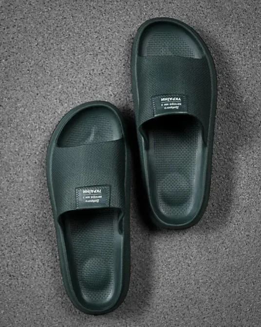 Шлепанци мужские на толстой подошве  Доброго вечора Хаки Одесса - изображение 6