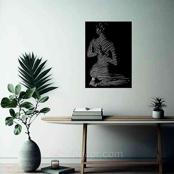 Декоративне настінне Панно «Жіноче тіло», Декор на стіну Київ