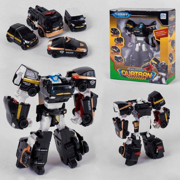 Трансформер робот Поліцейський 4в1 21 см (519) Чернігів - фото 2