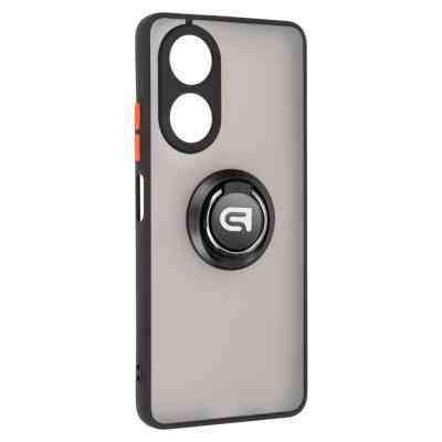 Чехол для мобильного телефона Armorstandart Frosted Matte Ring OPPO A58 4G Black (ARM72703) Винница