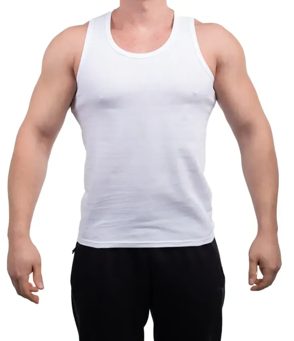 Майка чоловіча біла Атлет 000102 52 Київ - фото 1