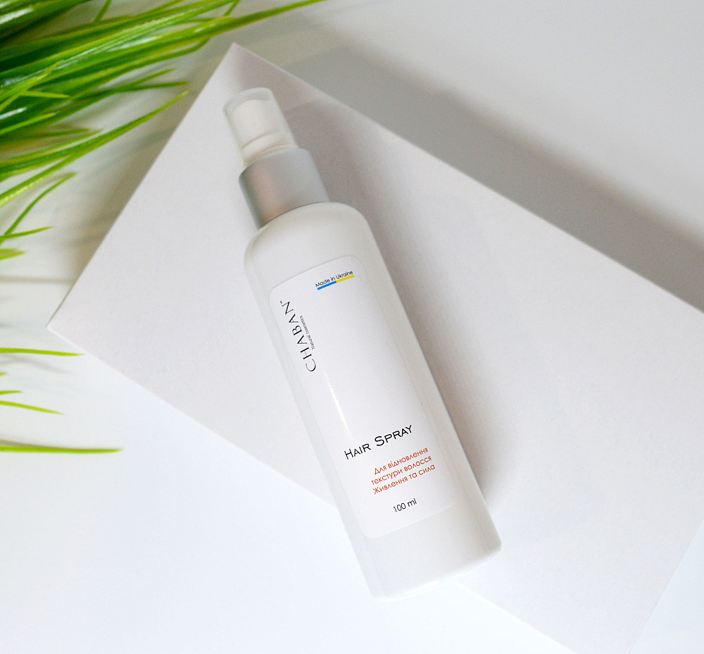 Спрей для відновлення текстури волосся Живлення та сила Chaban 100 мл Київ - фото 2