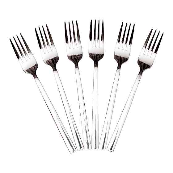 Набор столовых вилок из нержавеющей стали, 6 штук Киев
