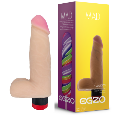 Вібратор EGZO Ciberskin V005 ( 17,5 см х 4 см ) Sex Aura Київ