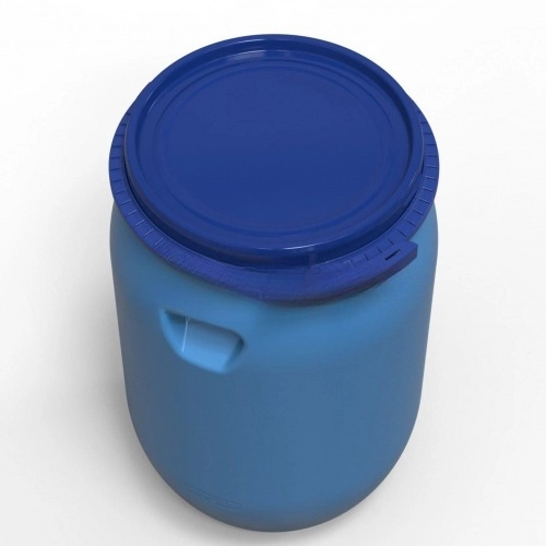 Бочка харчова 100л 3 шари синя кришка, хомут з ущільненням ЄВ LITOLAN Житомир - фото 4