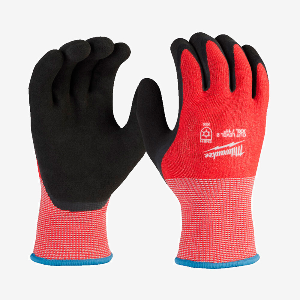 Перчатки MILWAUKEE с сопротивлением порезам 2/B уровня, зимние, 11/XXL Одесса - изображение 1