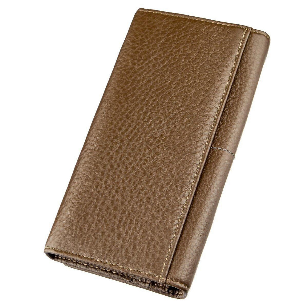 Гаманець горизонтальний зі стразами жіночий шкіряний Коричневий (BALIYA) Київ - фото 1