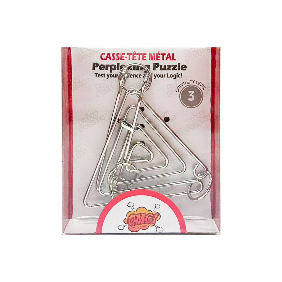 Металева головоломка "Perplexing puzzle" 5562D-24, 3 складність Вінниця - фото 1