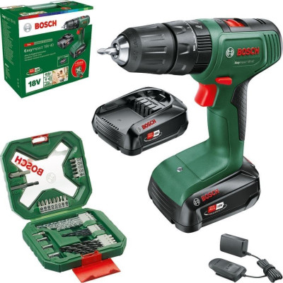 Шуруповерт Bosch EasyImpact 18V-40 18В 2х2Агод 2038Нм 0-4300-1630обхв кейс ЗП набір з (0.603.9D8.109) Винница - изображение 2