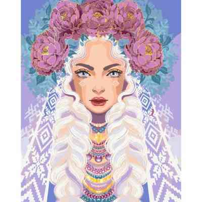 Картина по номерам ArtCraft Пані Півонія 40х50 см (10127-AC) Вінниця