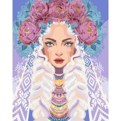 Картина по номерам ArtCraft Пані Півонія 40х50 см (10127-AC) Вінниця - фото 1