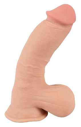 Фаллоимитатор - Nature Skin Dildo With Movable Skin, 20 см Sex Aura Киев
