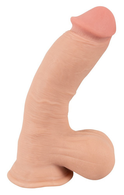 Фаллоимитатор - Nature Skin Dildo With Movable Skin, 20 см Sex Aura Киев - изображение 6