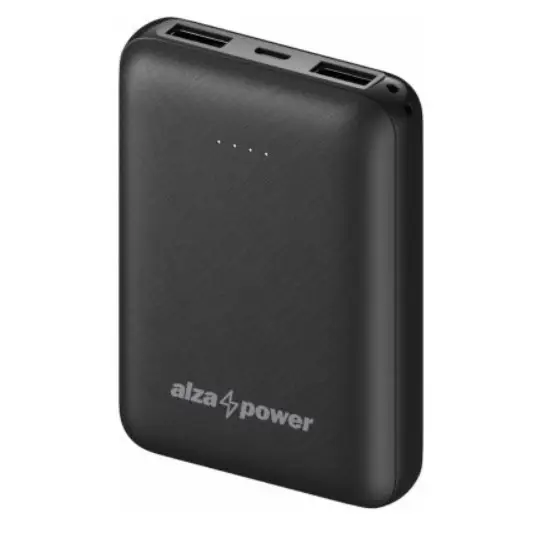 Зовнішній акумулятор AlzaPower Onyx 10000mAh (Чорний) Вінниця