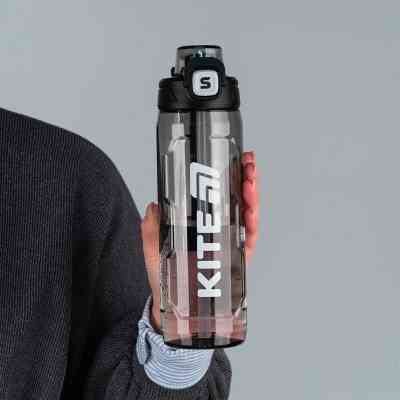 Поильник-непроливайка Kite 800 мл, чорна (K25-1211-1) Винница