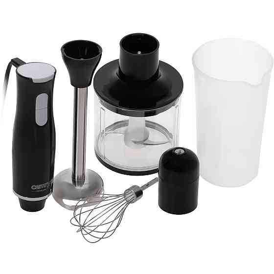 Блендер Camry CR 4630 ручний/ 800Вт/ 2 швидк./чаша для змішування/ мультиподрібнювач/ чорний Вінниця