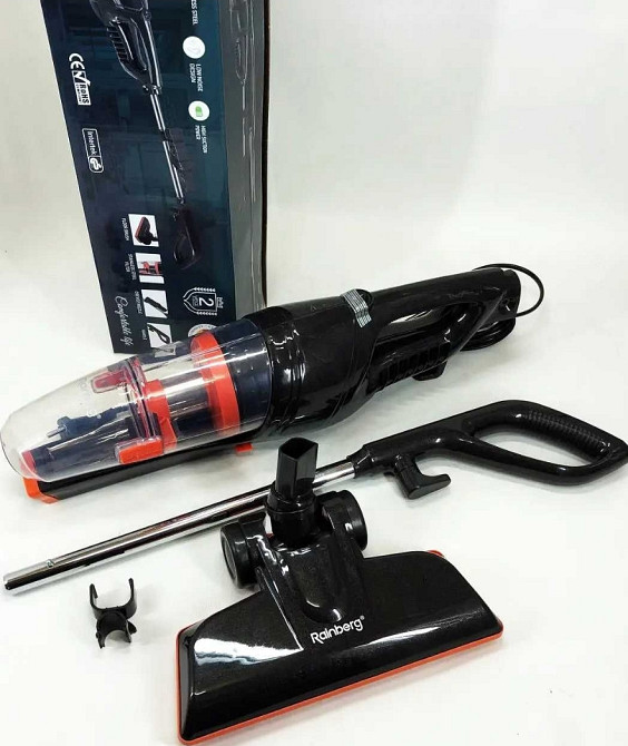 НЕМЕЦКИЙ Вертикальный ручной пылесос Rainberg RB-2266 шнур 3м 2500 Вт. Харьков - изображение 4