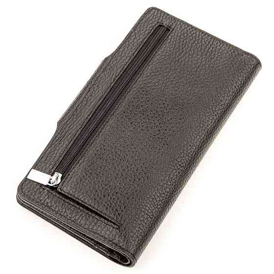 Гаманець жіночий KARYA 17235 шкіряний Чорний Київ