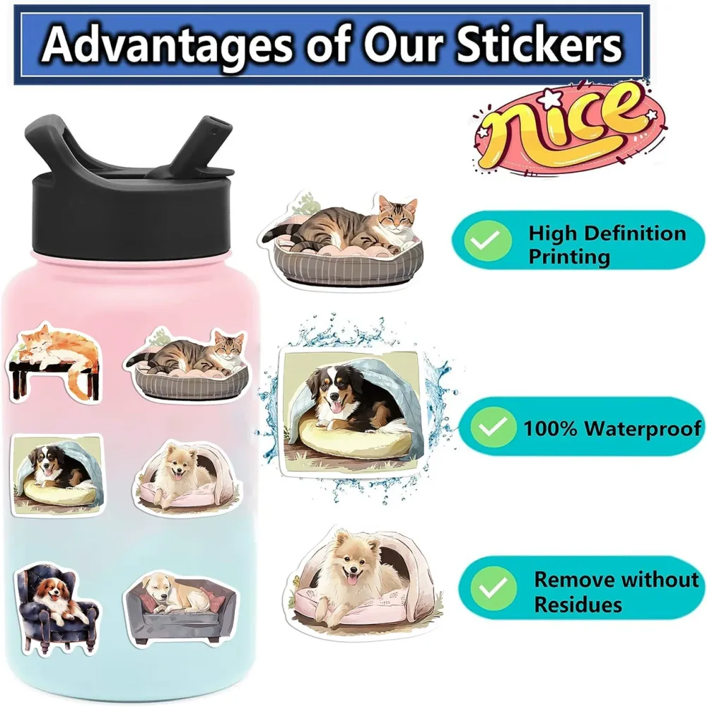 Набір вінілових наклейок "Собаки" #2 Київ - фото 5