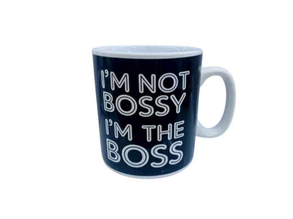 Чашка 900мл Im the boss в под. коробці 3240 ТМ КИТАЙ Київ - фото 1