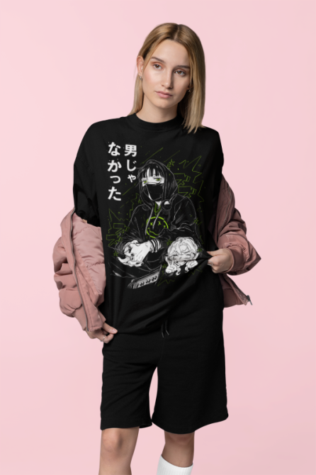 Футболка аниме Митсуки Кога Йури Нев оверсайз (S/M/L) Черний AnimeJ0788 Днепр - изображение 2