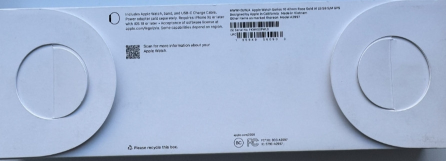 Новый запакована Apple Watch 10 42mm. Rose Gold. Киев - изображение 6