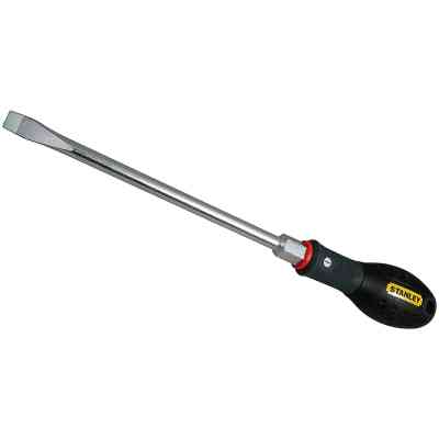 Отвертка Stanley FatMax, шлиц SL10х200 мм, шестигранник под ключ и расширяющееся жало (FMHT0-62621) Винница