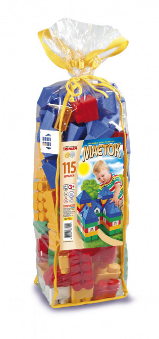 Дитячий конструктор Садиба 71092, 115 великих деталей Вінниця - фото 1