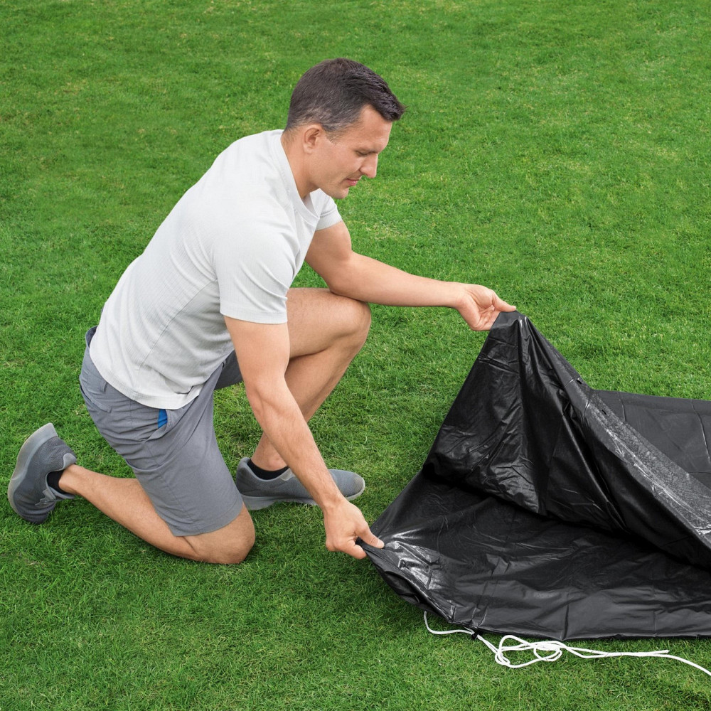 Накриття для каркасного басейну Bestway 58036 305 см Київ - фото 7