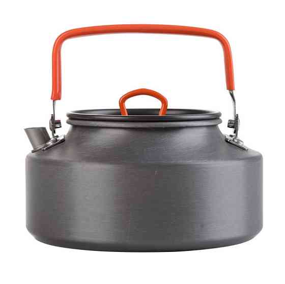 Туристический чайник Naturehike NH17C020-H из алюминия 1.1л (Серый) Вінниця