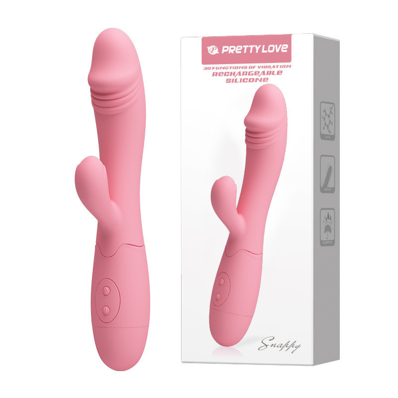 Вібратор - Pretty Love Snappy Vibrator Light Pink Sex Aura Київ - фото 1
