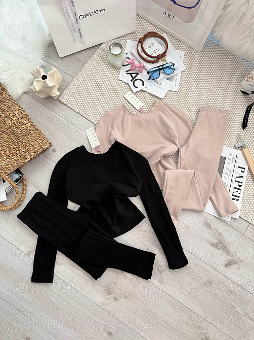 Женская базовая теплая универсальная термобелье пума Одесса - изображение 3