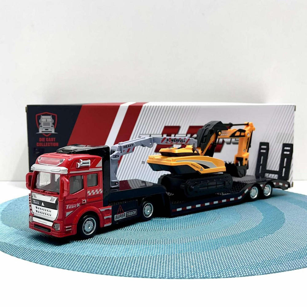 Трейлер із будівельною технікою інерція довжина 32см Вид 1 (2212-10MO) Чернігів - фото 7