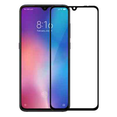 Стекло защитное PowerPlant Full screen Xiaomi Mi 9, Black (GL606214) Винница