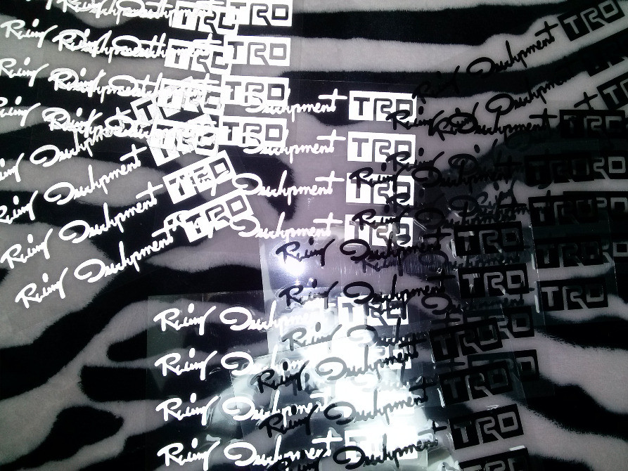 Наклейки на ручки, диски, дворники авто 13.2 см св Киев - изображение 7