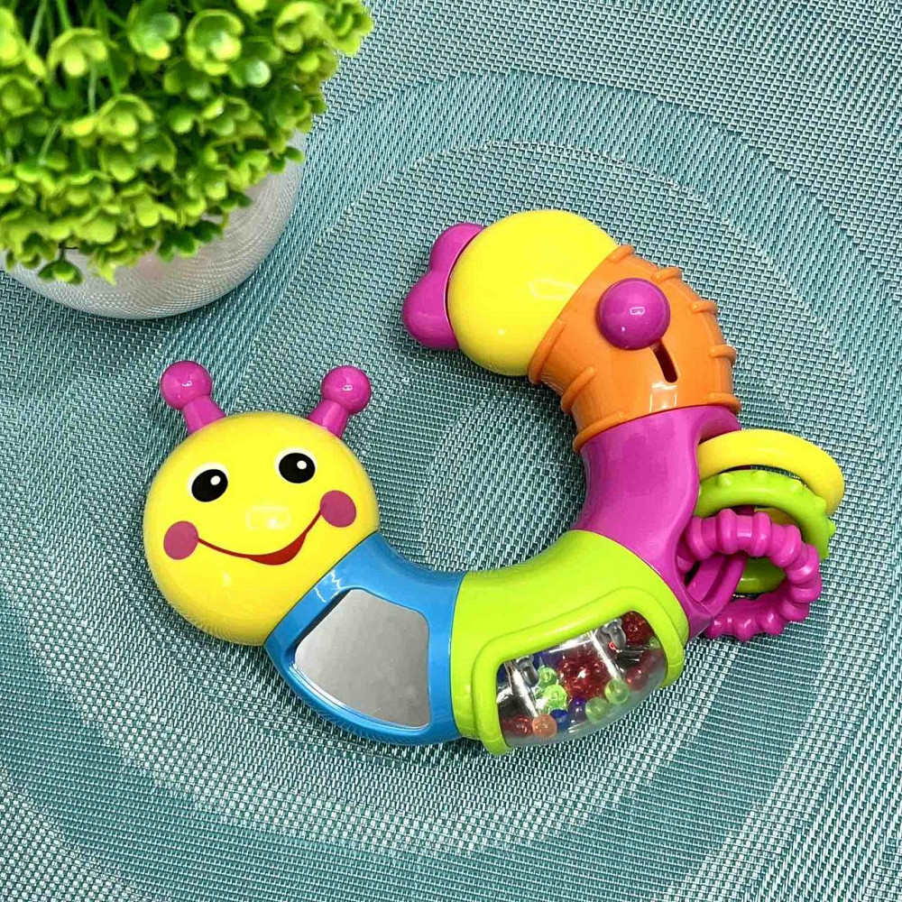 Брязкальце Гусениця-логіка з 6 секцій Вид 2 (9182) Чернігів - фото 1